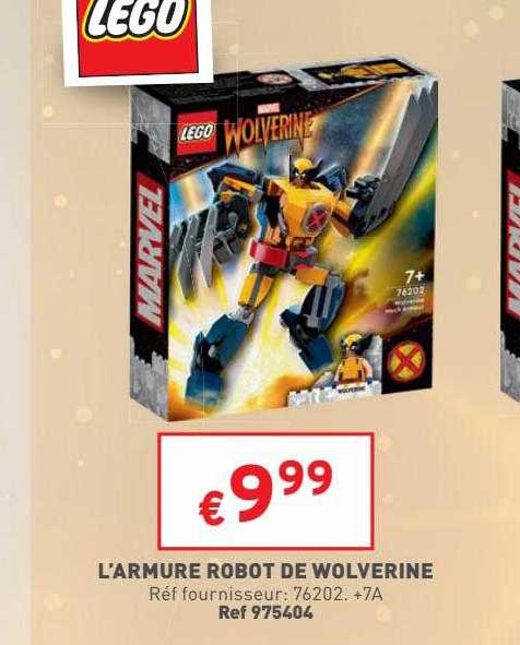 l'armure robot de wolverine lego