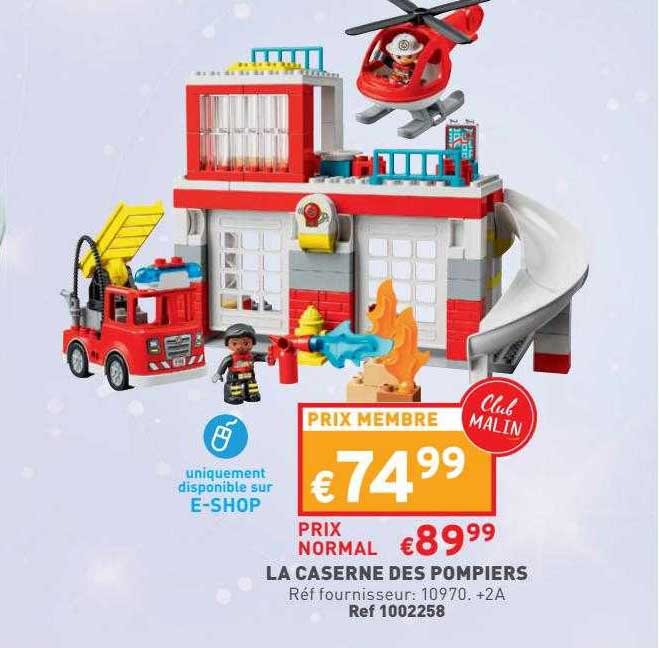 la caserne des pompiers
