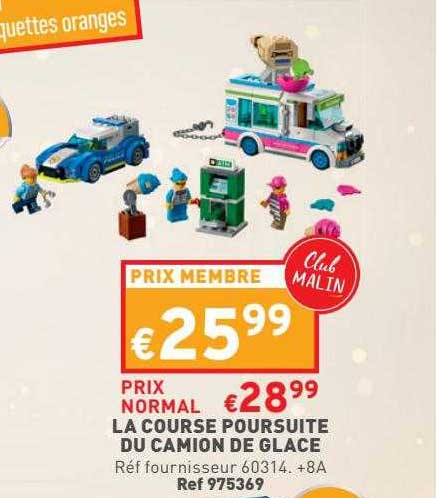 la course poursuite du camion de glace