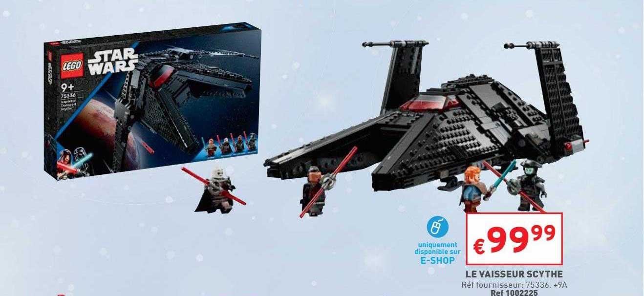 le vaisseur scythe lego star wars