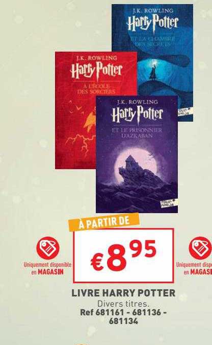 livre harry potter