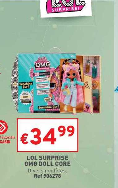 lol surprise omg doll core