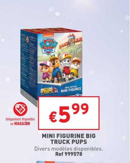 mini figurine big truck pups paw patrol