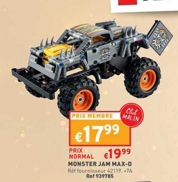 monster jam max-d