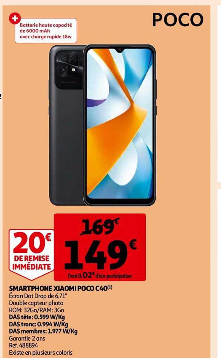 smartphone xiaomi poco c40