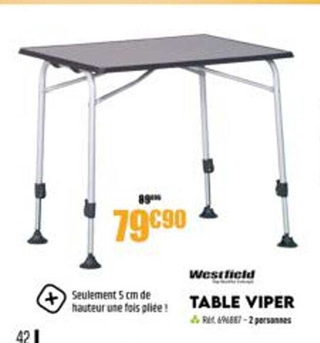 table viper westfield