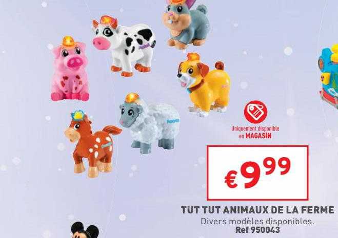 tut tut animaux de la ferme