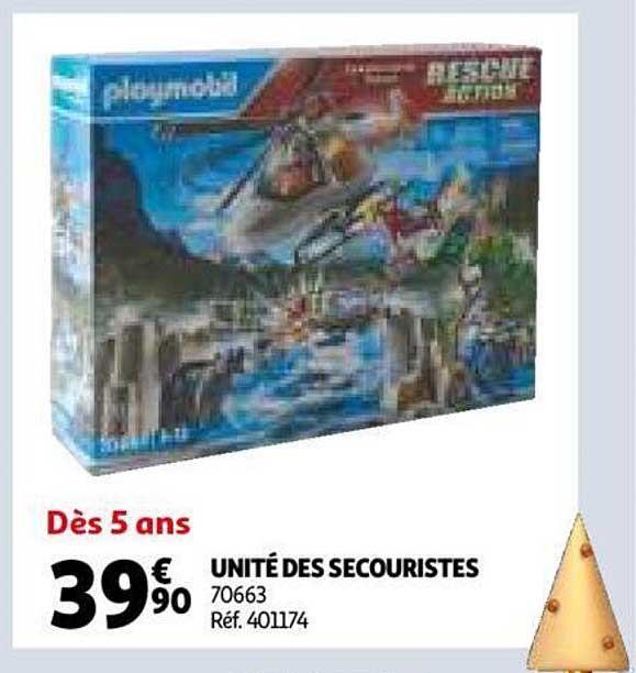 unité des secouristes playmobil