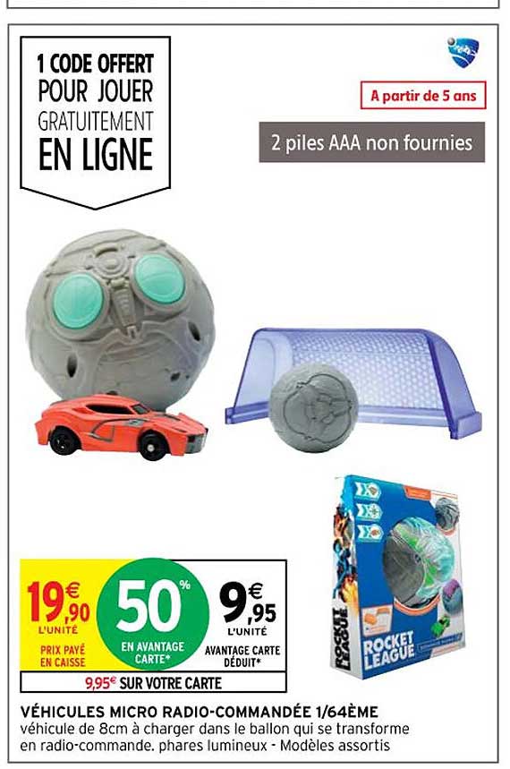 véhicules micro radio-commandée 1-64ème