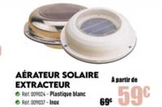 Aérateur Solaire Extracteur