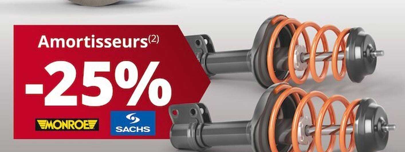 Amortisseurs Monroe, Sachs