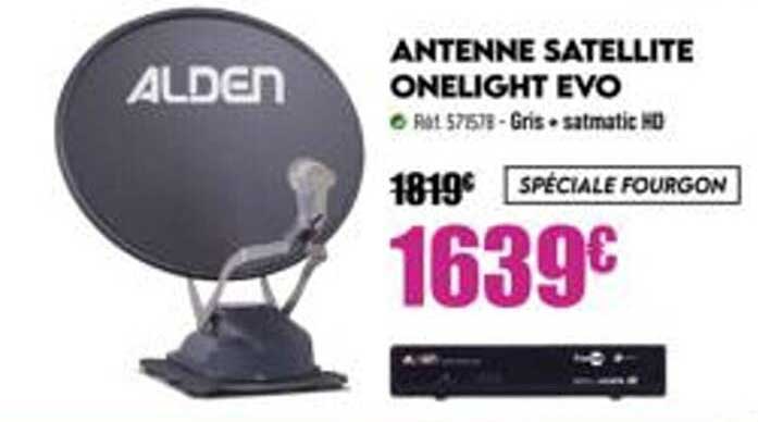 antenne satellite onelight evo alden