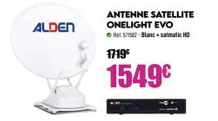 antenne satellite onelight evo alden