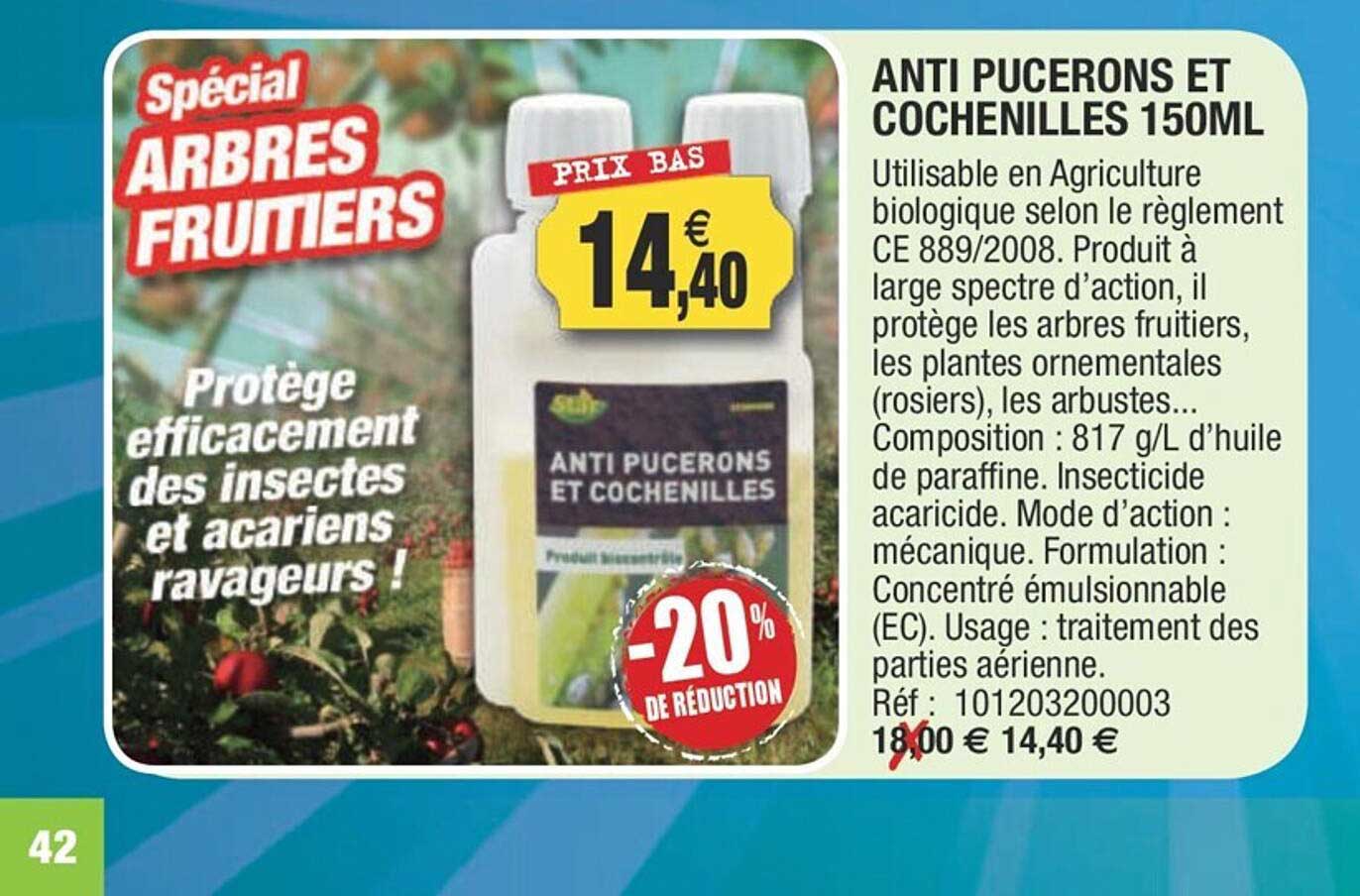 anti pucerons et cochenilles 150ml
