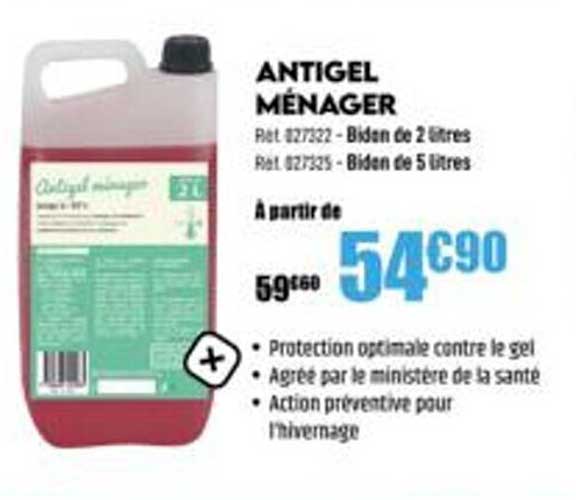 Antigel Ménager