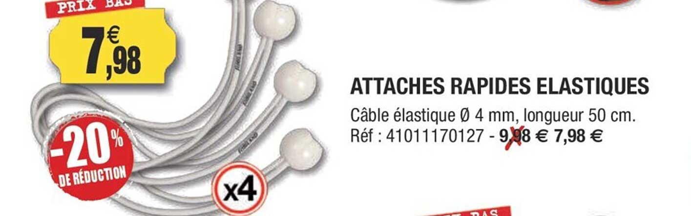 attache rapides élastiques