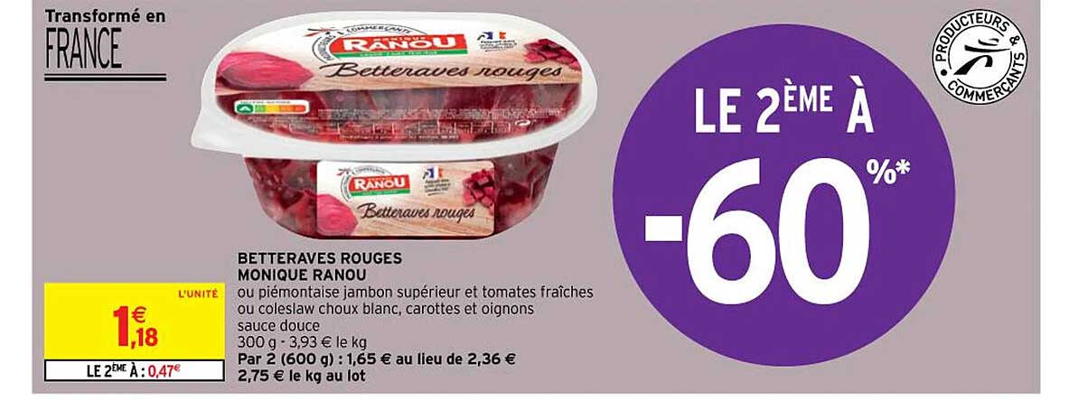 betteraves rouges monique ranou