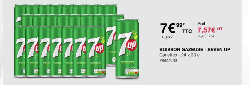 boisson gazeuse - seven up