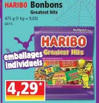 bonbons greatest hits haribo