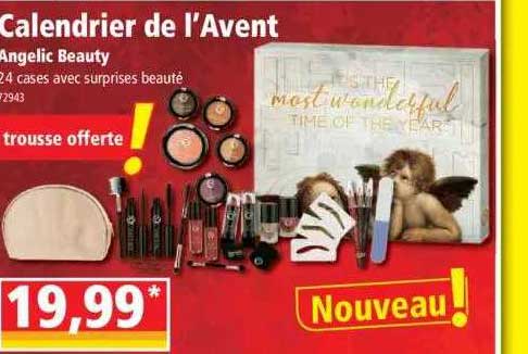 calendrier de l'avent angelic beauty