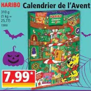 calendrier de l'avent haribo
