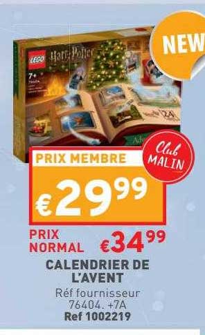 calendrier de l'avent