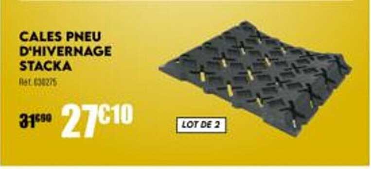 cales pneu d'hivernage stacka
