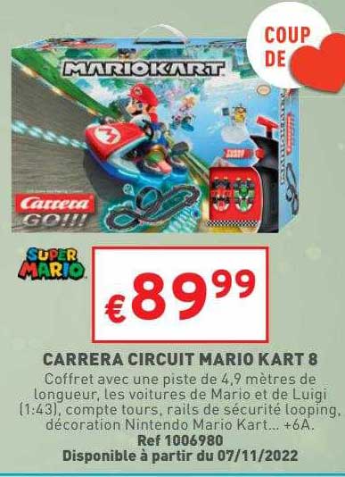 carrera circuit mario kart 8