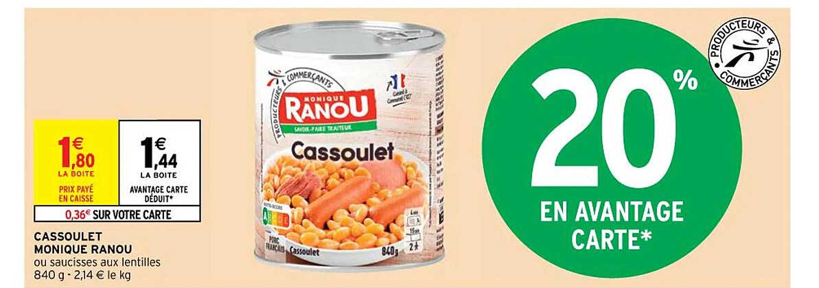cassoulet monique ranou