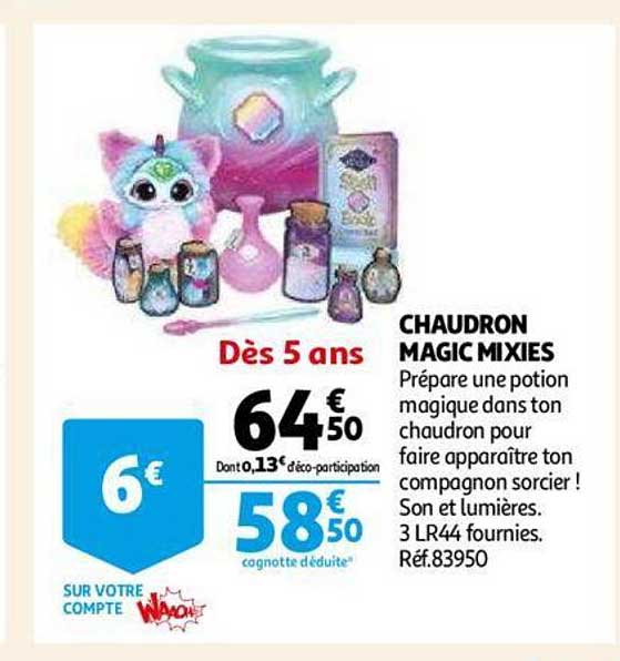 chaudron magic mixies
