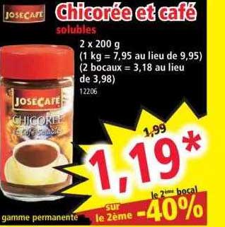 Chicorée Et Café Josecafé