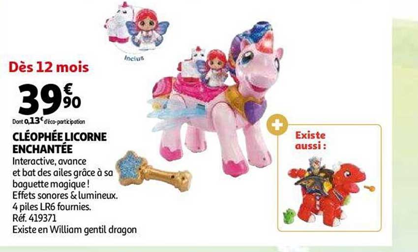 cléophée licorne enchantée