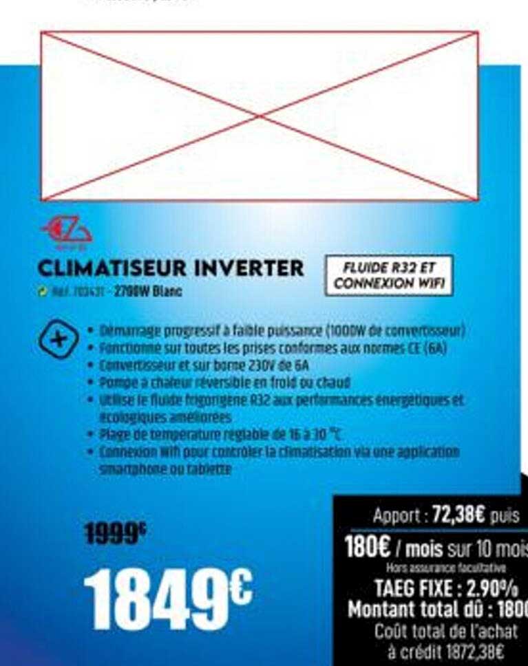 Climatiseur Inverter