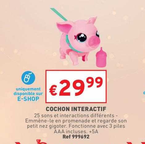 cochon interactif
