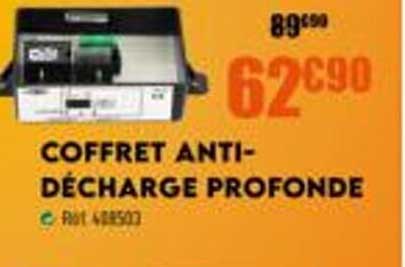 coffret anti-décharge profonde