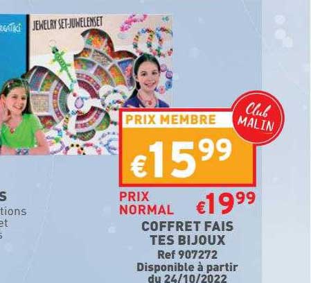 coffret fais tes bijoux