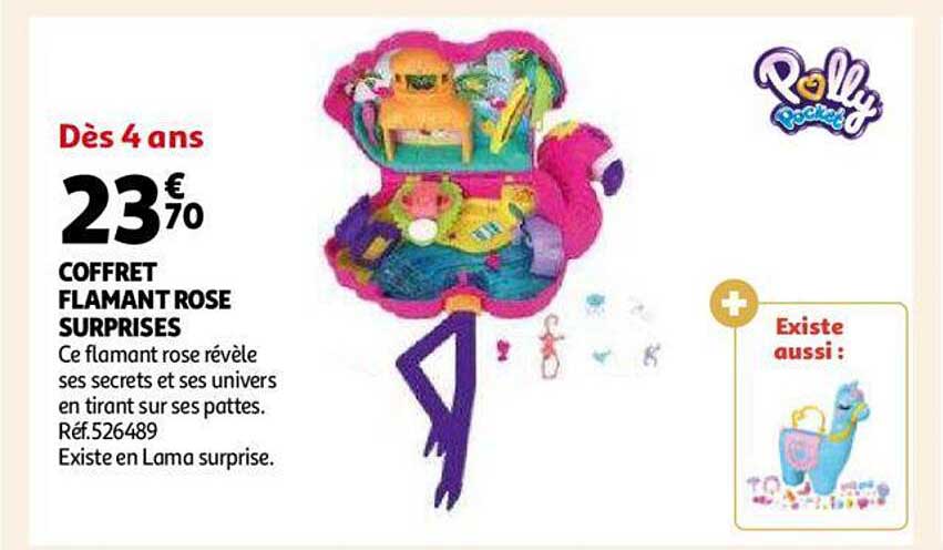 coffret flamant rose surprises