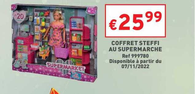 coffret steffi au supermarché