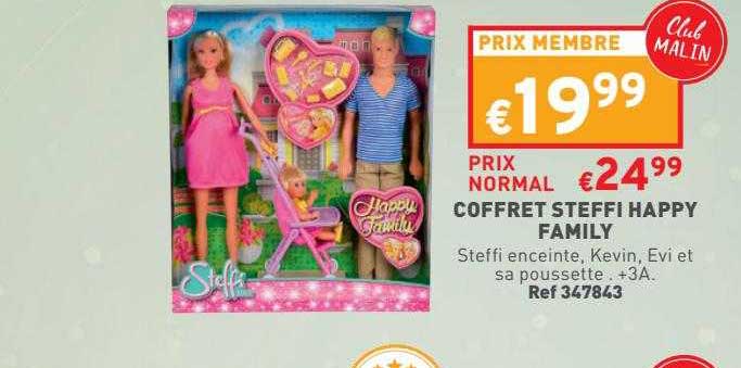 coffret steffi happy family