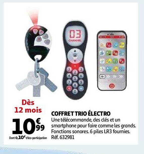 Coffret Trio électro