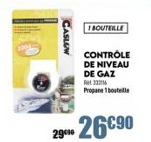 Contrôle De Niveau De Gaz