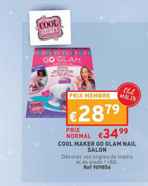 cool maker go glam nail salon