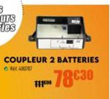 Coupleur 2 Batteries