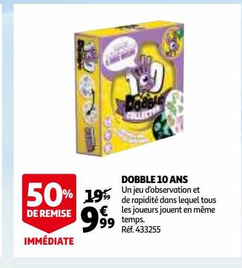 dobble 10 ans
