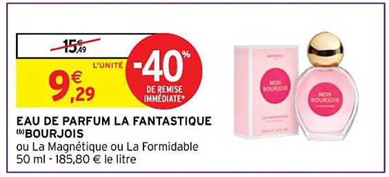 eau de parfum la fantastique bourjois