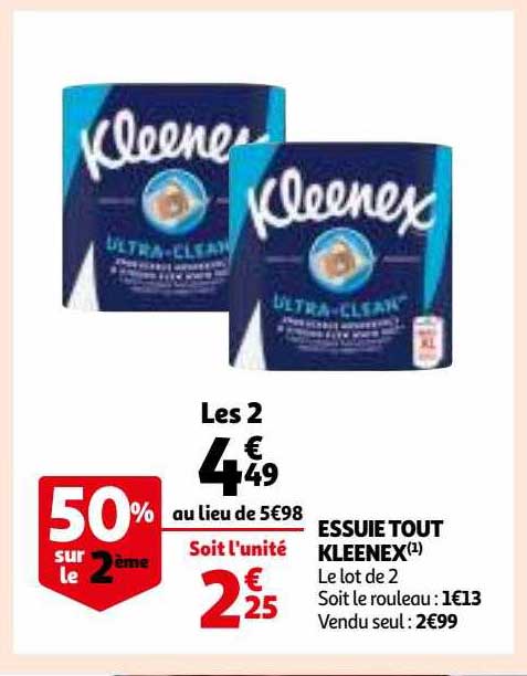 essuie tout kleenex