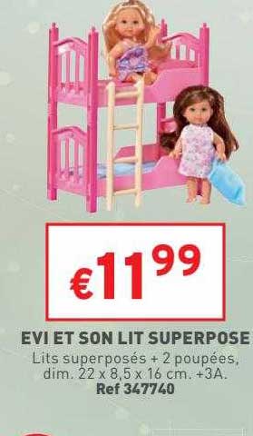 evi et son lit superposé