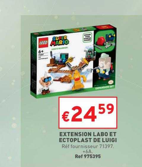 extension labo et ectoplast de luigi lego super mario