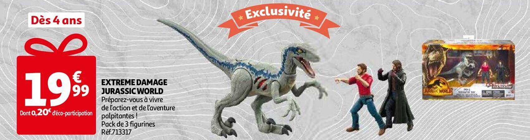 extreme damage jurassic world