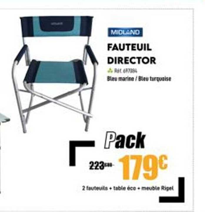 fauteuil director midland